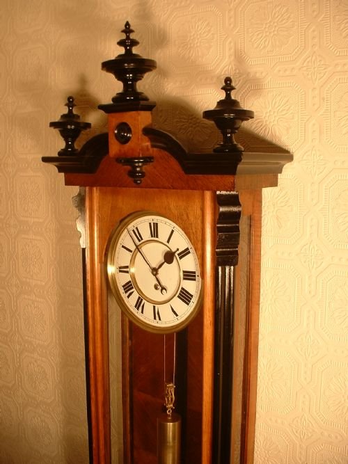 fig 1. Vienna Regulator Timepiece.