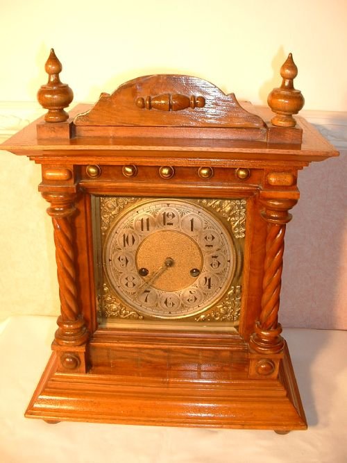 Mahogany Bracket Clock.