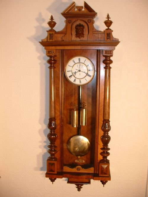 Gustav Becker Vienna Regulator Wallclock