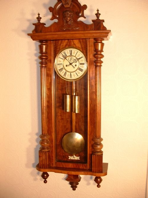 Double-weight Vienna Wallclock
