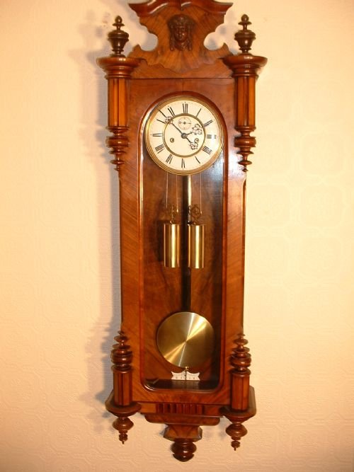 Gusta Becker Vienna Wallclock.