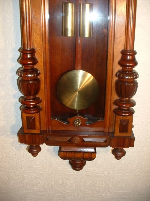 fig 2. Gustav Becker Vienna Wallclock