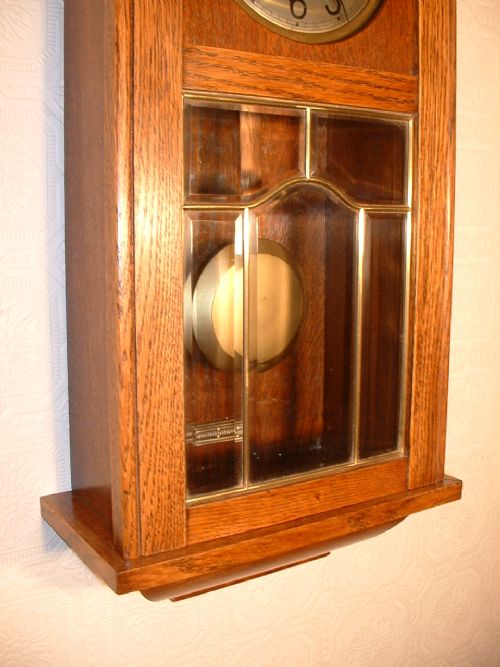 fig 1. Arts & Crafts Chiming Wallclock