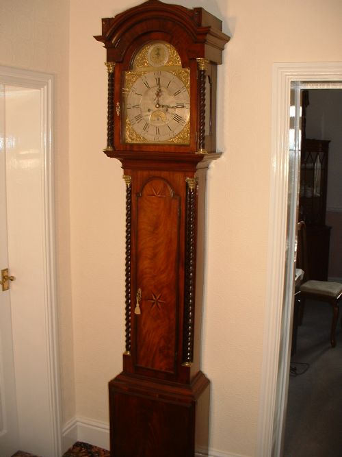 Outstanding Georgian Longcase Clock