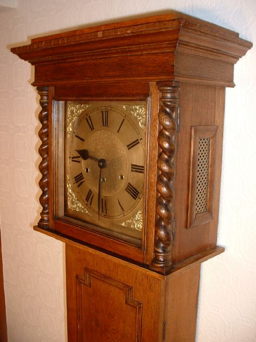 fig 1. Westminster-Chime Grandmother Clock.