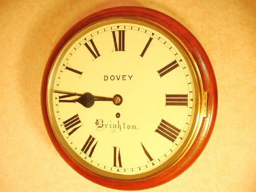 Fusee Wall Clock by Dovey of Brighton.