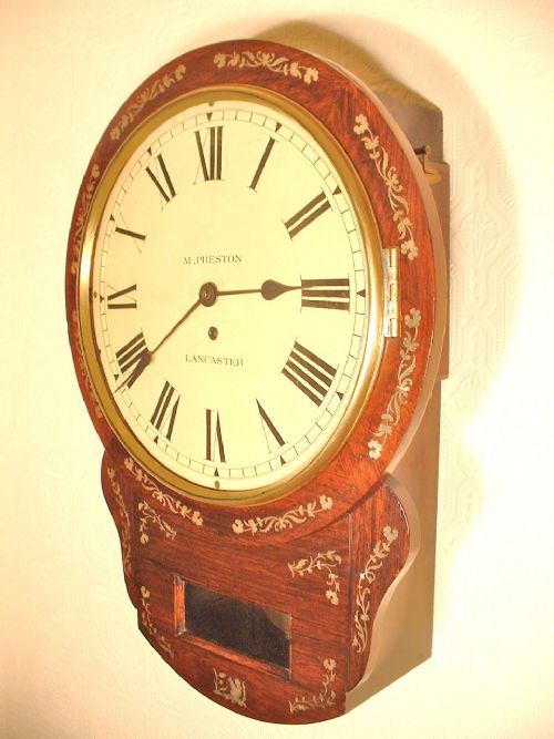 Dropdial Fusee Wall Clock