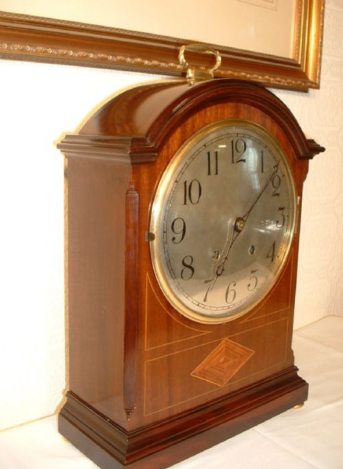 Slimline Quarter Striking Mantle Clock