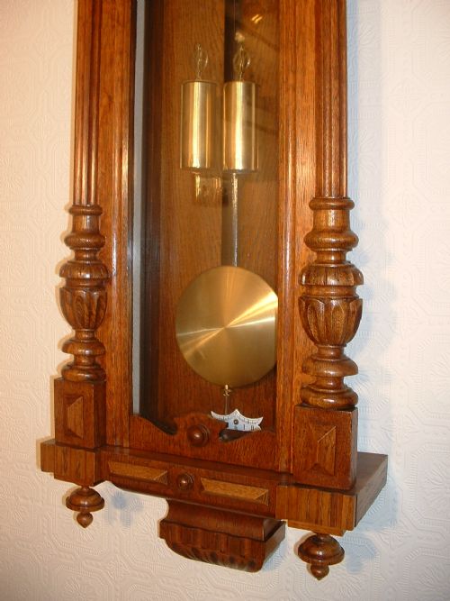 fig 2. Double-Weight Vienna Wall Clock.