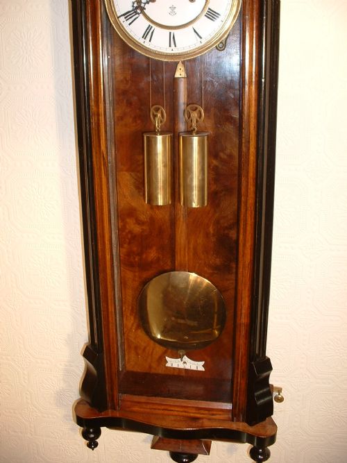 fig 2. Slimline Vienna Wall Clock.
GUSTAV BECKER.