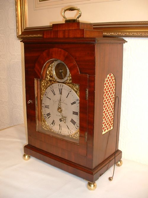 Mid 18thc Verge Bracket Clock