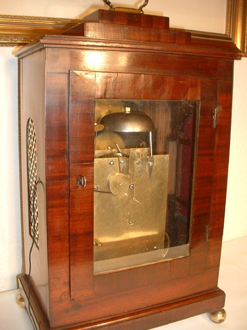 fig 2. Mid 18thC Verge Bracket Clock