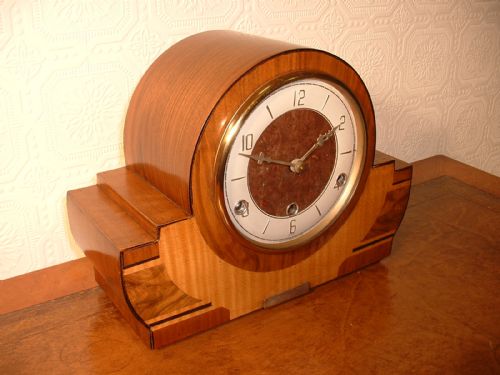 fig 2. Art-Deco Westminster-Chime Mantel Clock