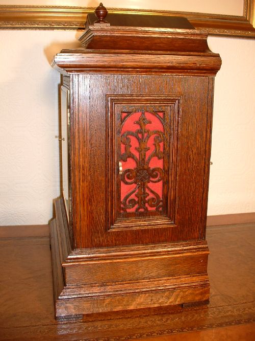fig 3. W & H Twin Fusee Quarter-Striking Bracket Clock.