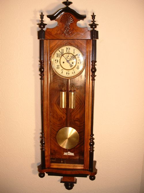 Slimline Double-weight Vienna Wall Clock