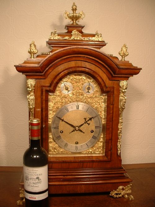 Exemplary Westminster-chime Boardroom Clock.