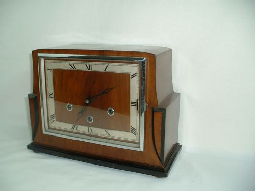 Art-deco Period Westminster Chime Mantel Clock