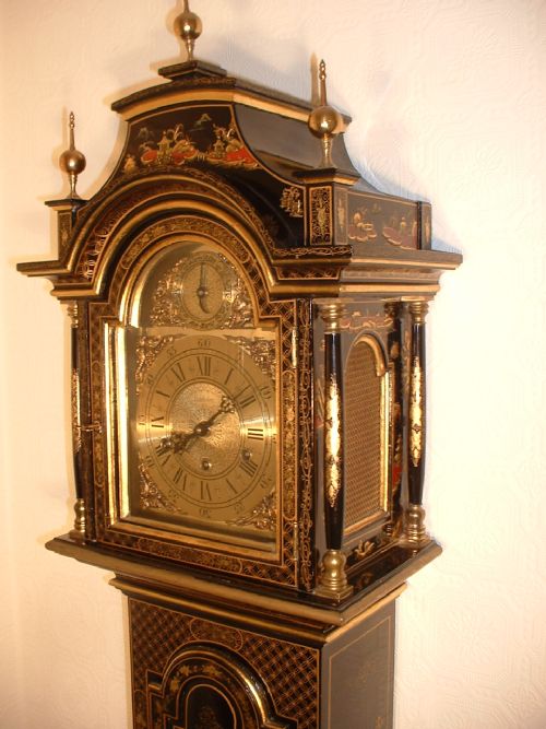 fig 1. Westminster Chime, Chinoisereie, Grandmother Clock