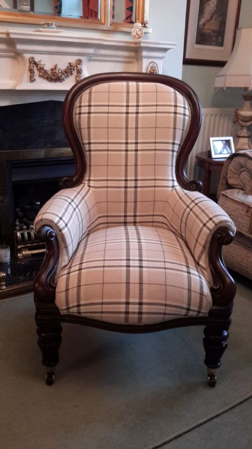 William 1v Winged Armchair