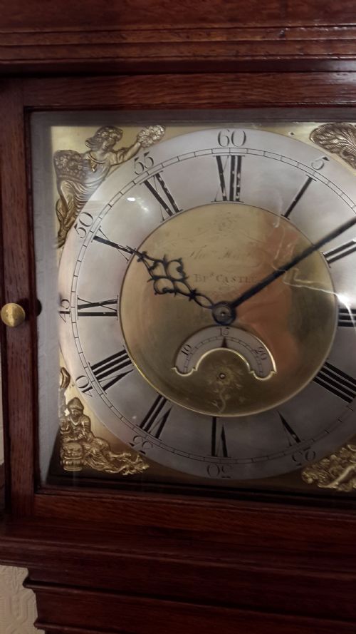 fig 2. Georgian Longcase Clock. Bishops Castle.