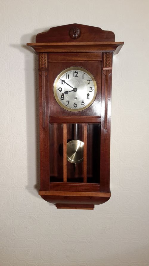 fig 1. Arts & Crafts, Westminster-Chime Wall Clock
