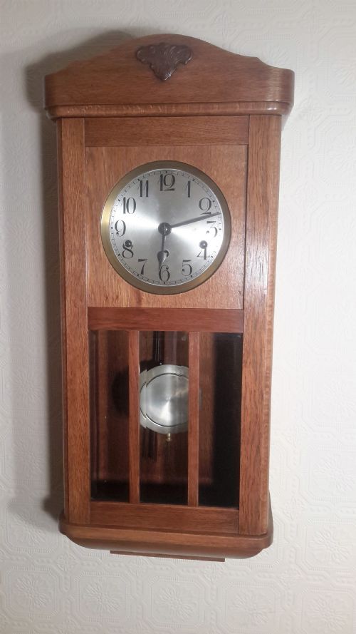Arts & Crafts, Westminster Chime, Wall Clock.