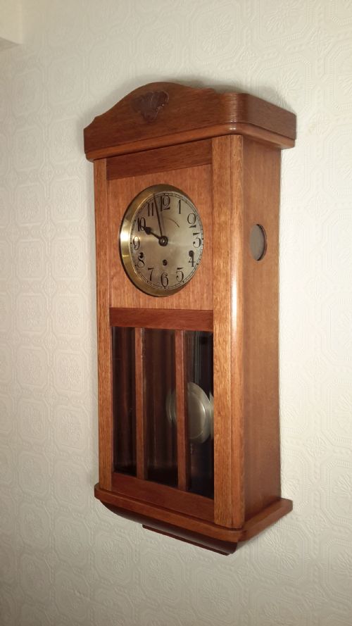 Arts & Crafts Westminster Chime Wall Clock