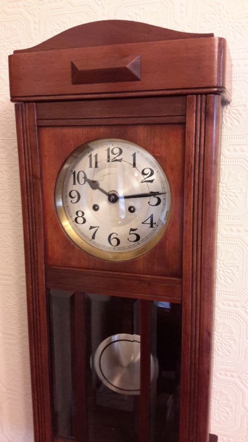 fig 1. Arts & Crafts period Wall clock