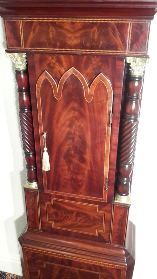 fig 2. Magnificent Moon-Dial Grandfather Clock