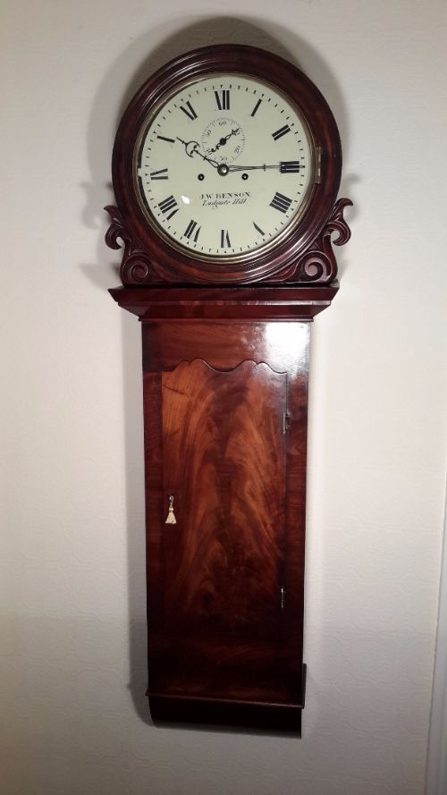 London, Striking, Tavern Clock.   J.w. Benson, Ludgate Hill, London.