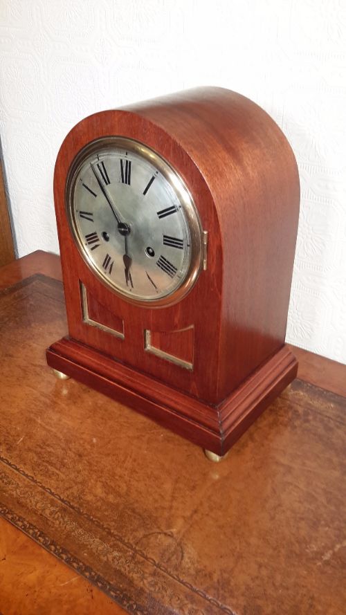 A Quality Mahogany Bracket Clock.
