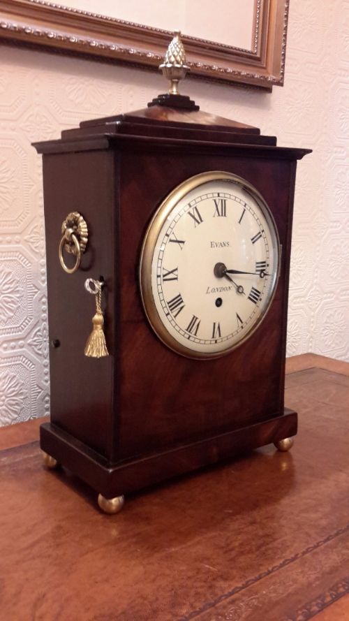 Slim-line Regency London Bracket Clock