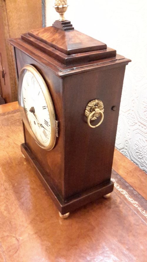fig 1. Slim-line Regency London Bracket Clock