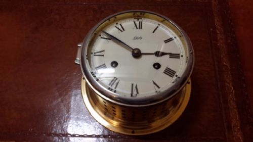 Ships Clock. Striking the hours of the Watch.