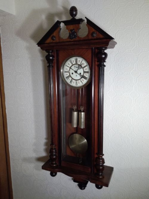 Gustav Becker Vienna Regulator Wall Clock