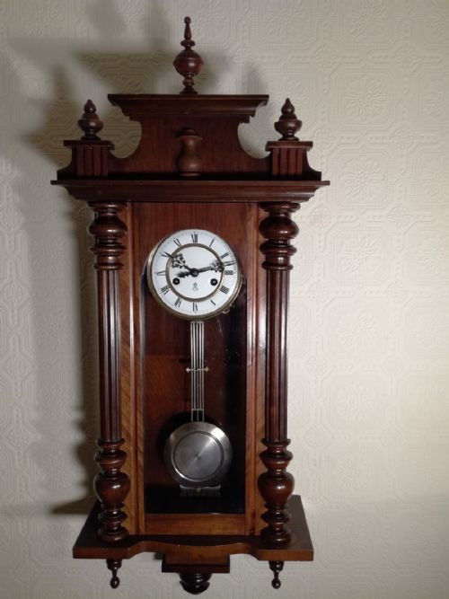 Small Gustav Becker Wall Clock