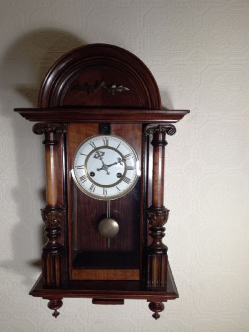 A Petite Little Vienna Style Wall Clock