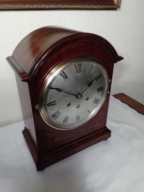 fig 1. Gustav Becker Westminster-Chime Bracket/MantelClock.