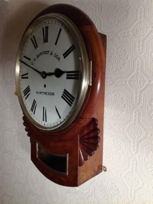High Quality Dropdial Fusee Wall Clock
