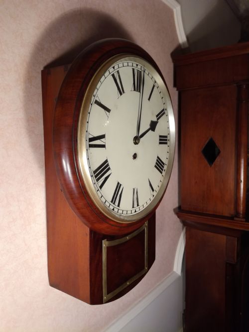 High Quality Fusee Drop-dial Wall Clock