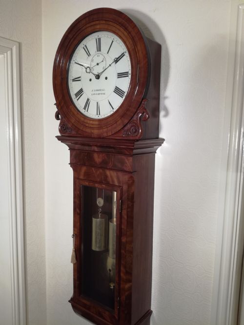 fig 1. Magnificant Tavern-Style Regulator Wall Clock