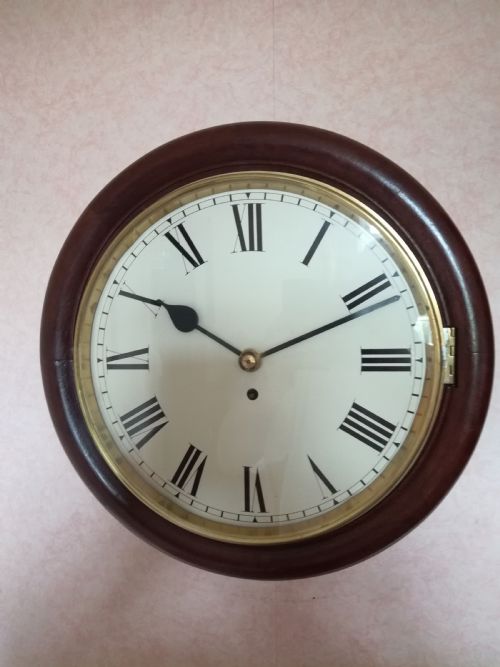Nice Quality 12" Fusee Dial or Wall Clock.