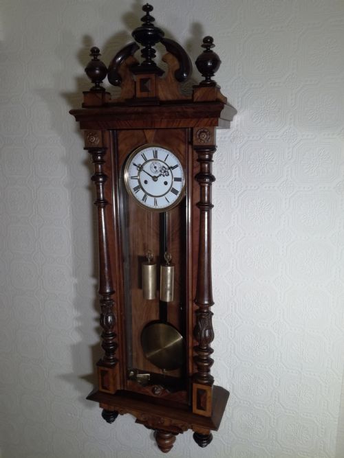 Gustav Becker Vienna Wall Clock.