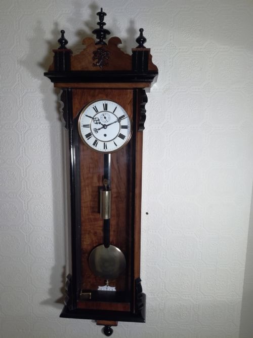 Gustav Becker Single-weight Vienna Wall Clock