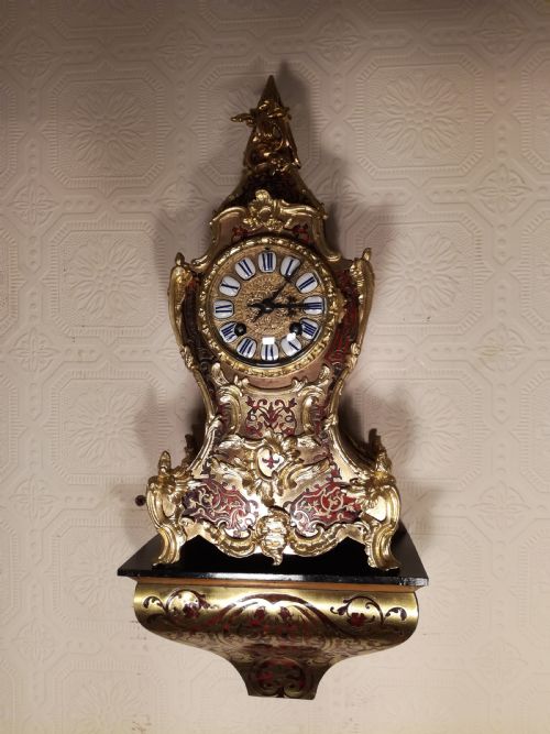 Louis Xv Style Boulle Bracket Clock