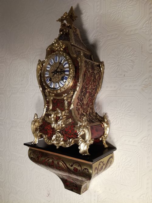 fig 1. Louis XV Style Boulle Bracket Clock