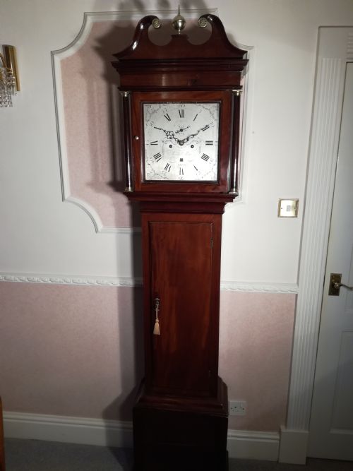 George 111 Mahogany Long-case Clock.
thos. Field of Bath.