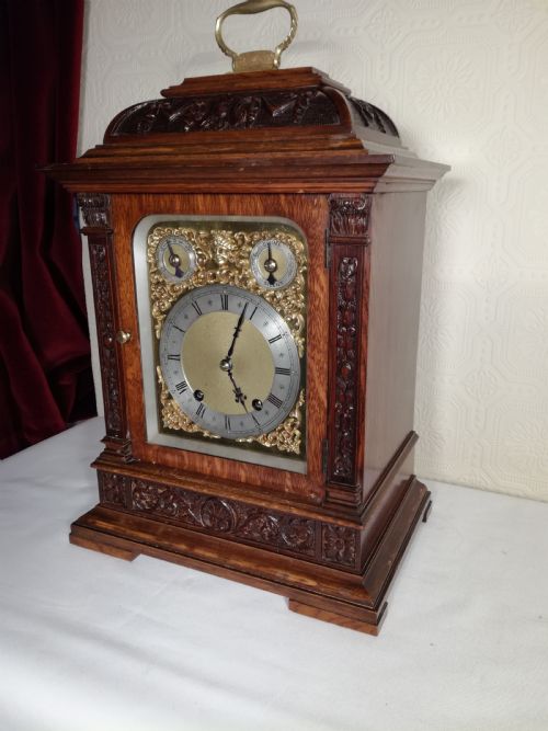 fig 1. Quarter-Striking, W&H Bracket Clock