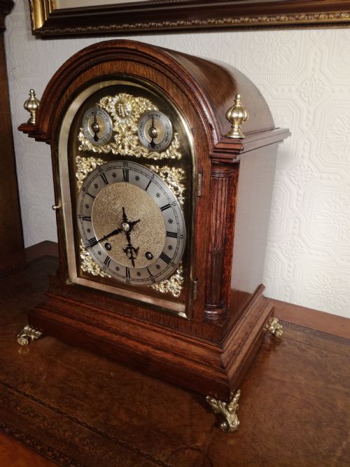 fig 1. W & H Ting-Tang, quarter-striking Bracket Clock.