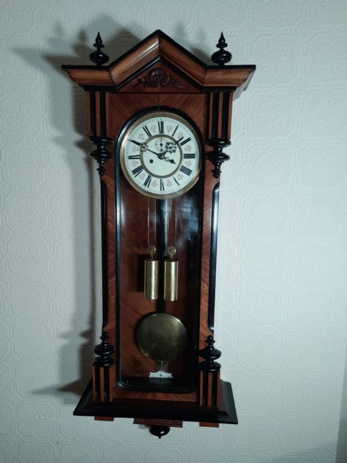 Double-weight Vienna Wall Clock